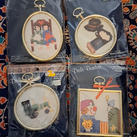 Dale Burdett 1980's Cross Stitch bundle - Picture 5 of 5